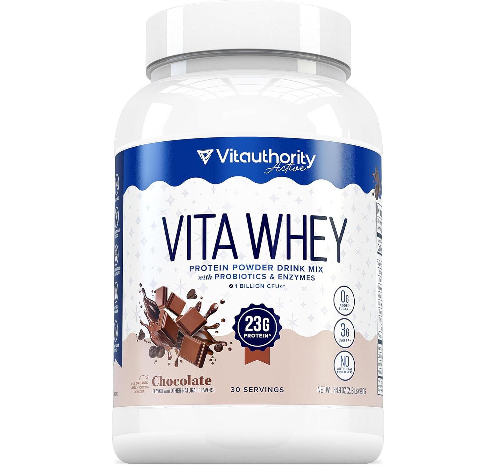 Протеиновый коктейль Vita Whey Chocolate, 990gm