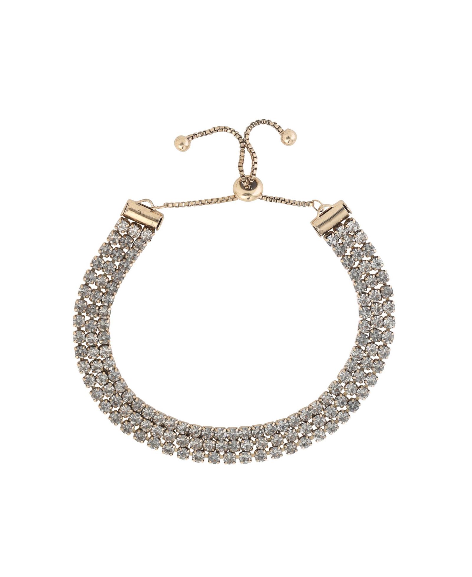 BCBGeneration браслет Triple Row Crystal