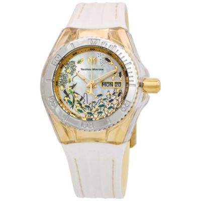 Technomarine женские часы TM-115117 Cruise Quartz с белым циферблатом