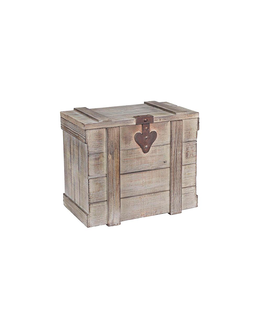 Household Essentials декоративный сундук винтажный, малый, из кедра и MDF