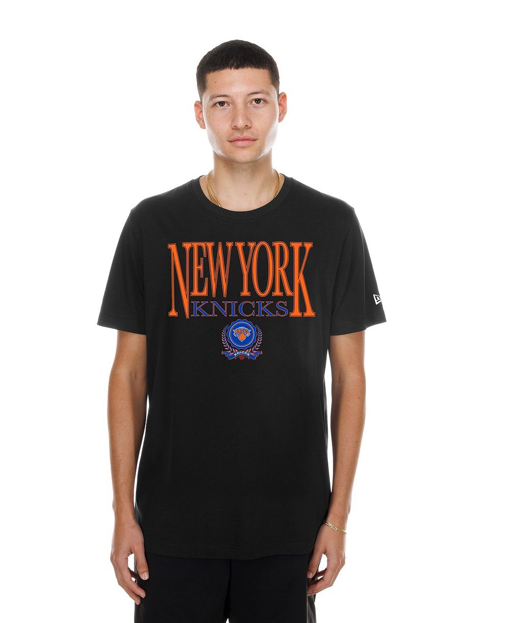 New Era Мужская Black New York Knicks Wordmark T-Shirt
