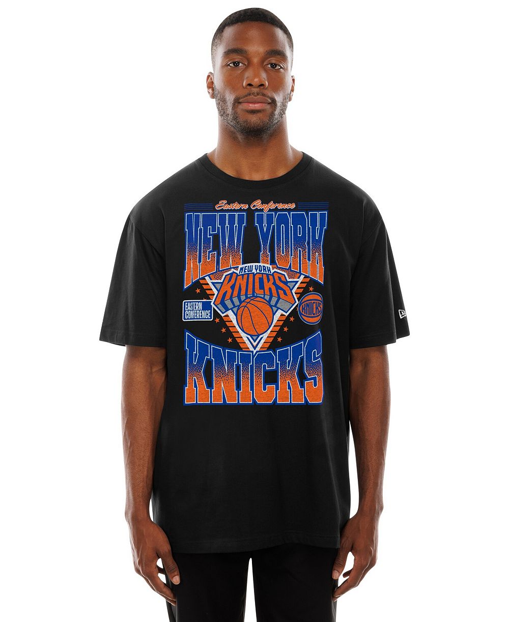 Мужская футболка New Era New York Knicks Old School Black