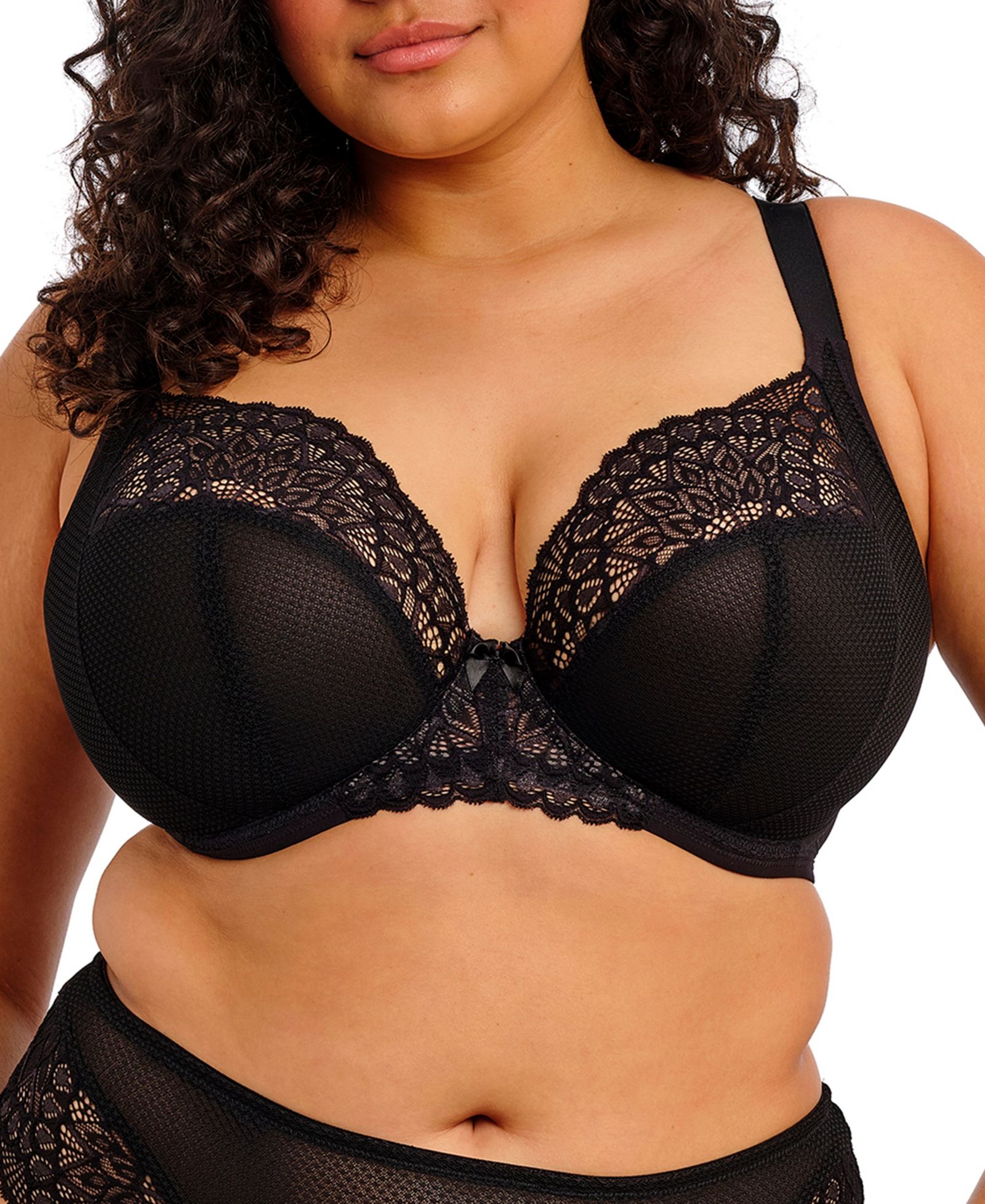 Elomi Plus Size Tiernie бюстгальтер с косточками