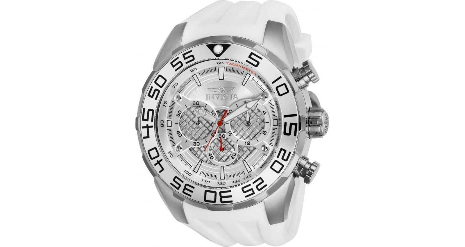 Мужские часы Invicta 26299 Speedway Quartz Multifunction Silver Dial