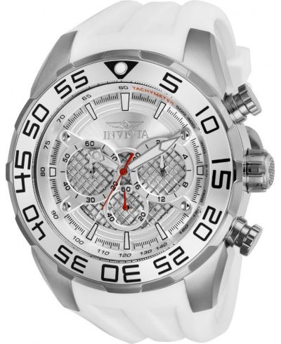 Мужские часы Invicta 26299 Speedway Quartz Multifunction Silver Dial