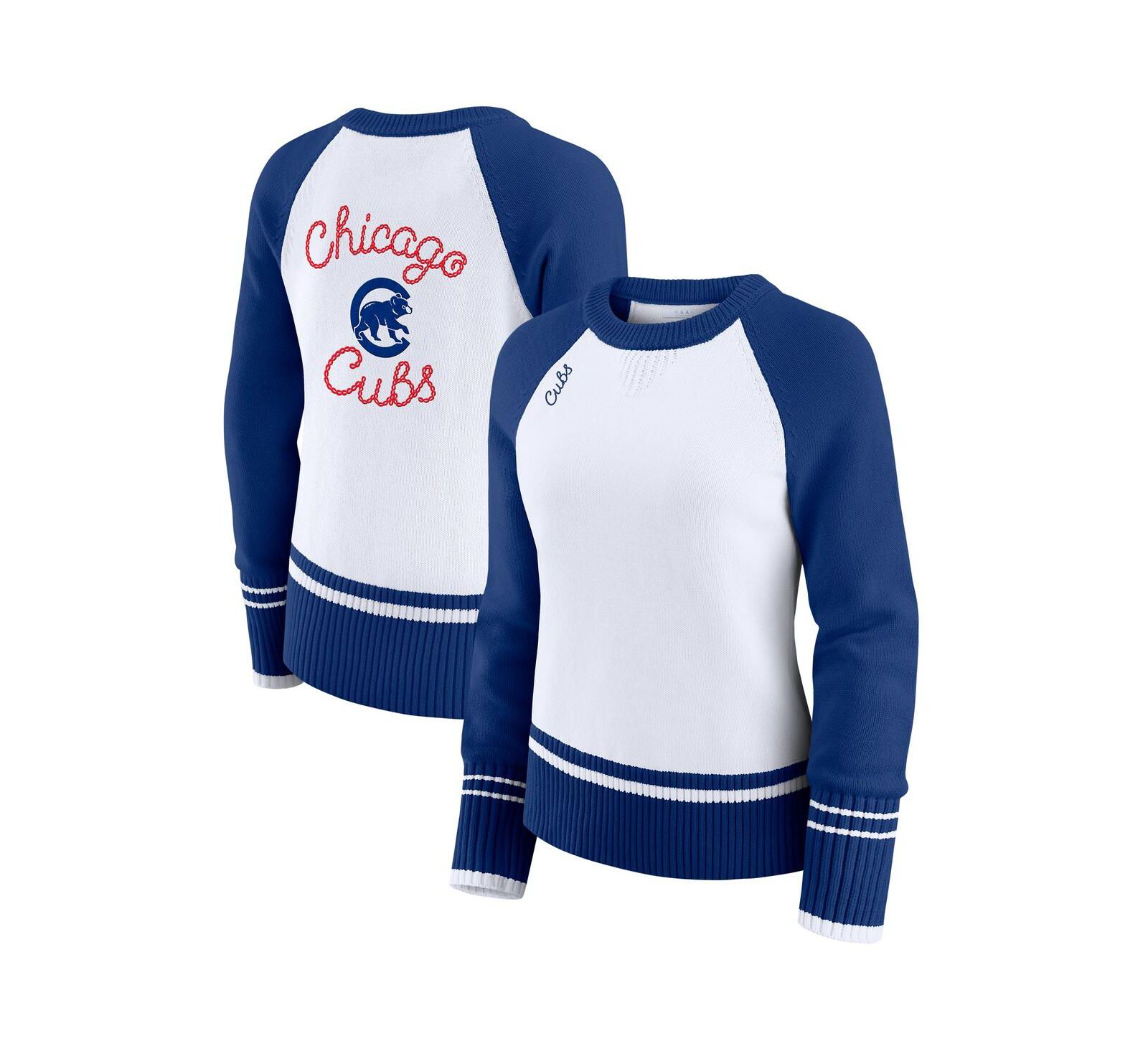 WEAR by Erin Andrews Женский свитшот Chicago Cubs