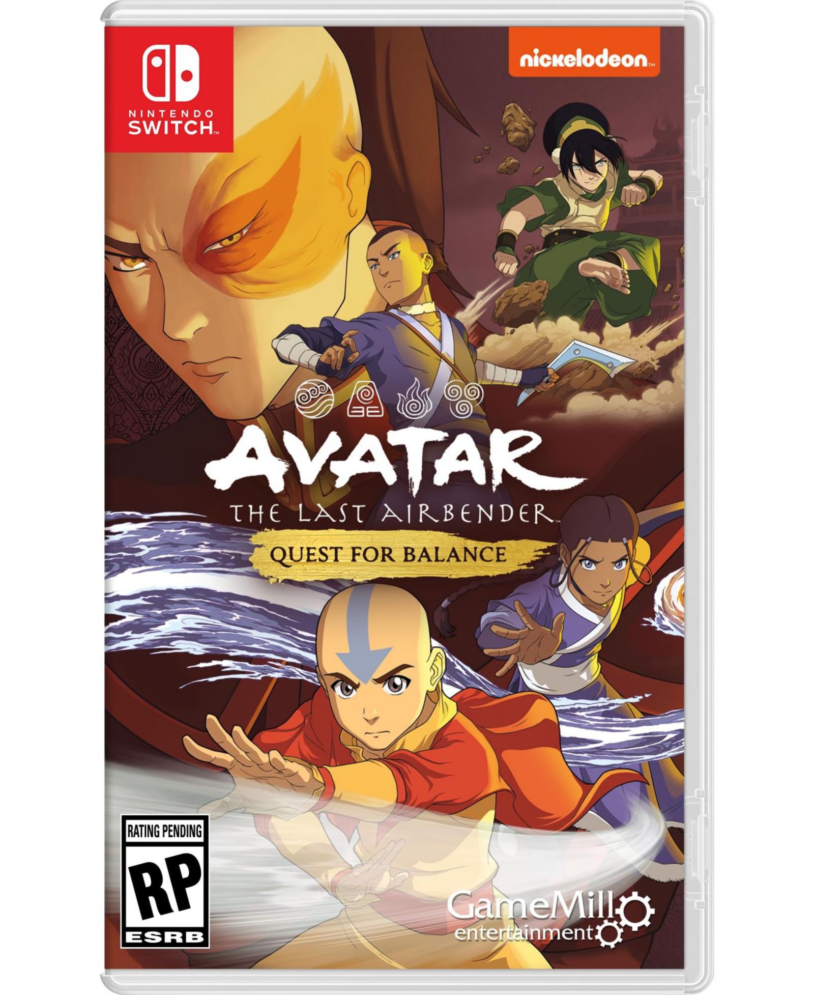 Игра Game Mill Avatar The Last Airbender: The Quest for Balance - Nintendo Switch