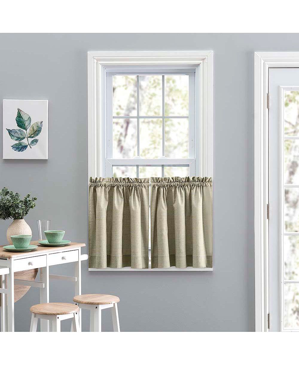 Шторы Ellis Curtain Lisa Solid Poly Cotton Duck Fabric 56"x24"
