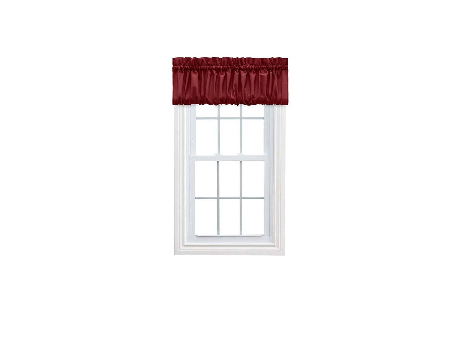 Занавеска Ellis Stacey 1.5" Rod Pocket Fabric Solid Color 60"x15"