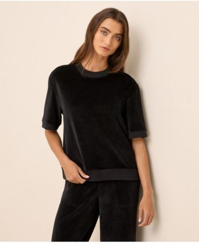 Pact Women's Organic Cotton Velour T-Shirt