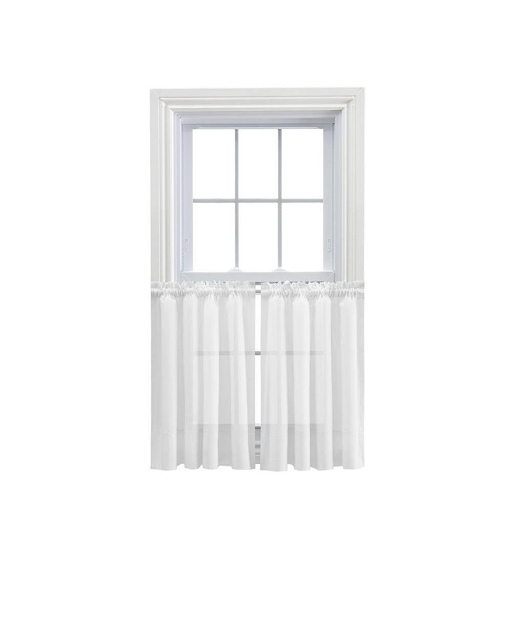 Шторы Ellis Curtain Shadow Stripe Tailored Tier Pair