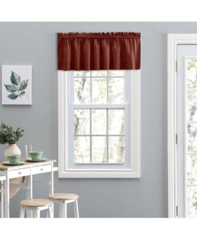 Занавеска Ellis Curtain Lisa Solid Color Poly Cotton 58" x 15"