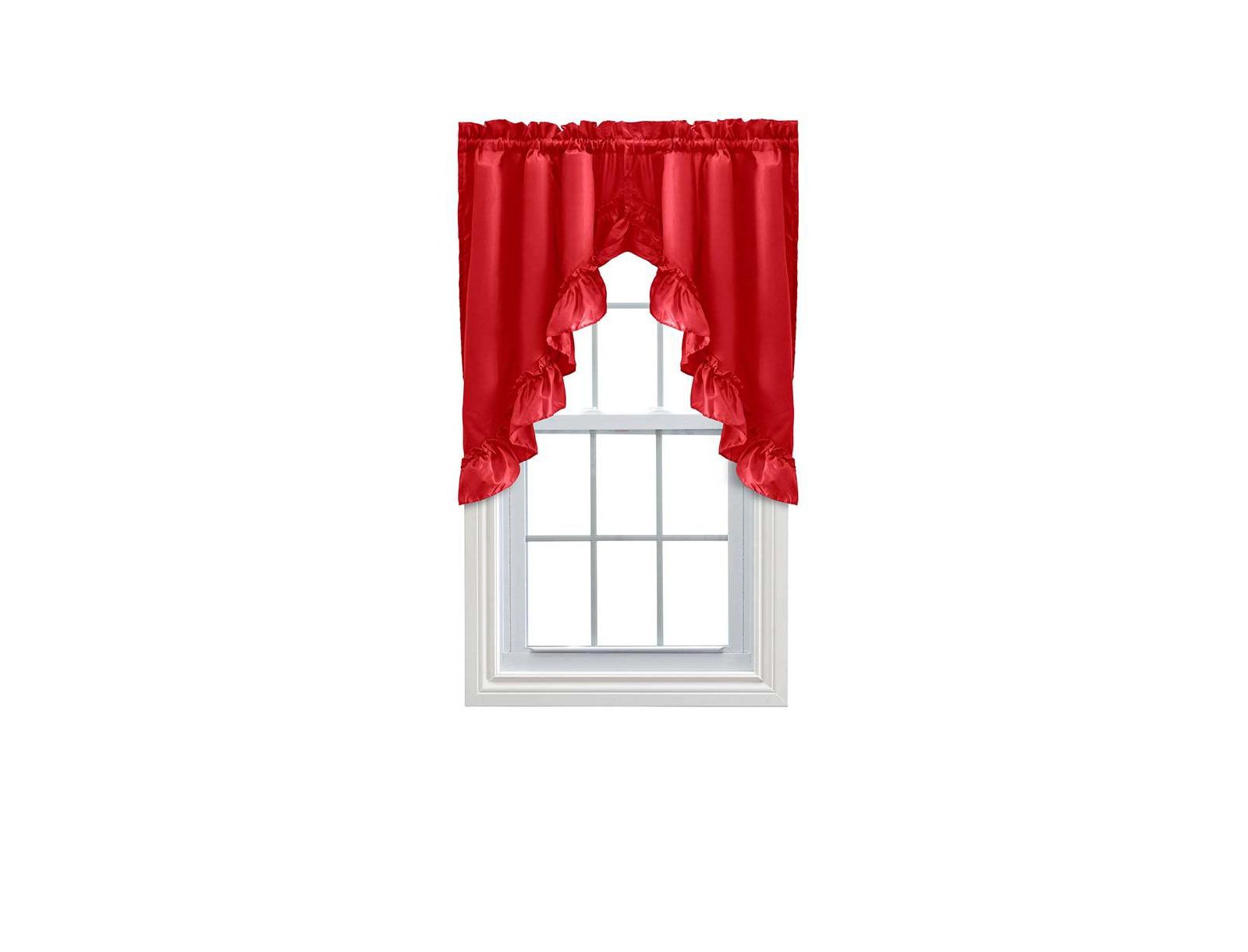 Ellis Curtain штора Stacey с карманом для штанги, однотонная, с рюшами