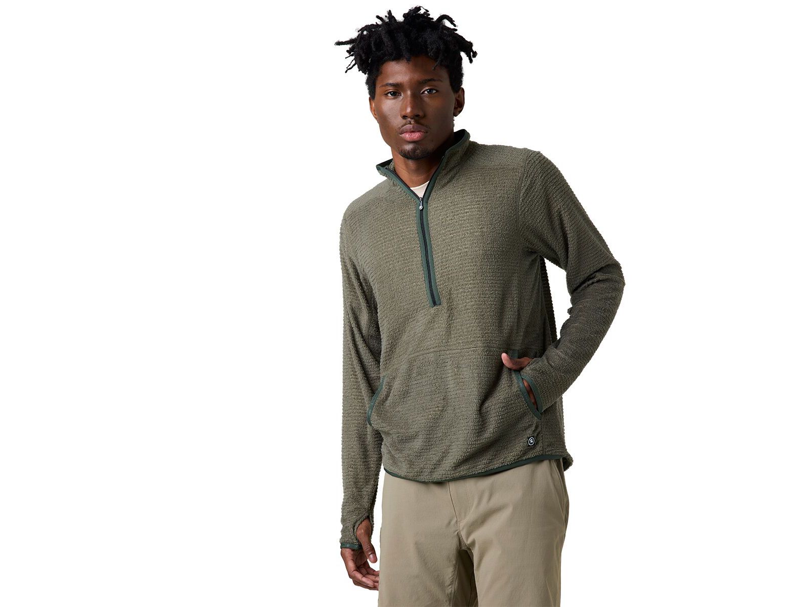 Backcountry Men's Highliner PrimaLoft Air-Perm Fleece 1/4-Zip Fleece Jackets
