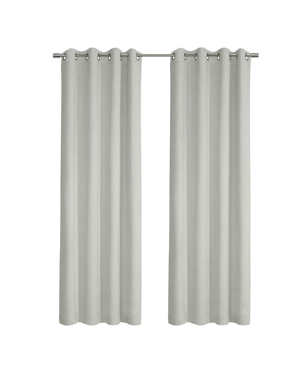 Thermaplus Navar Window Treatment Grommet Curtain Panel for Bedroom Livingroom