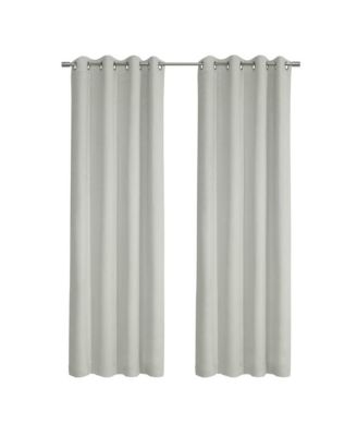 Thermaplus Navar Window Treatment Grommet Curtain Panel for Bedroom Livingroom