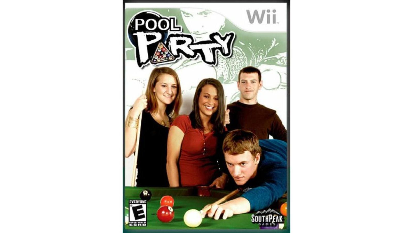 Игра South Peak Games Pool Party - Nintendo Wii