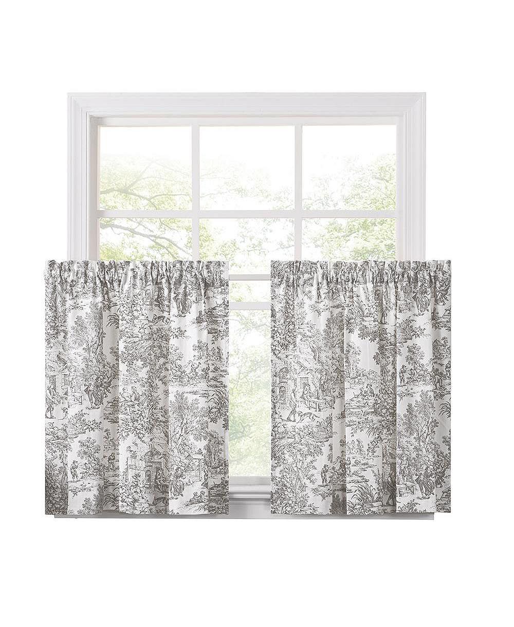 Комплект штор Ellis Curtain Victoria Park Toile, 2 шт., затемняющие