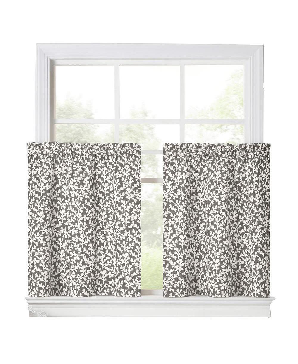 Шторы Ellis Curtain Sea Tumble 1.5'' Rod Pocket 100% Cotton Grey
