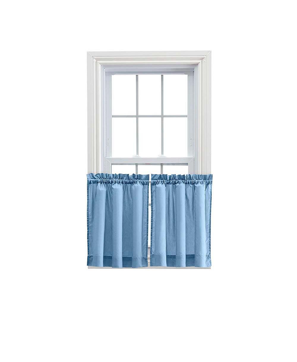 Штора Ellis Curtain 1.5" Rod Pocket High Quality Fabric Solid Color Slate