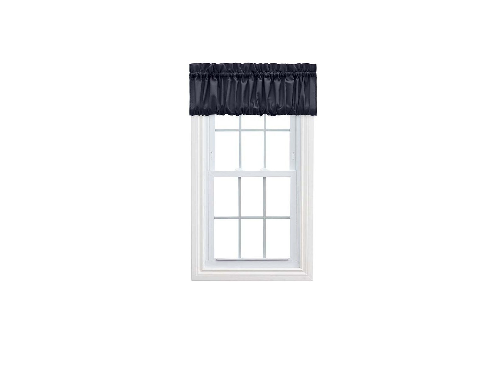 Ellis Curtain Тканевая занавеска-валанс Ellis Stacey однотонная, 60"x15"