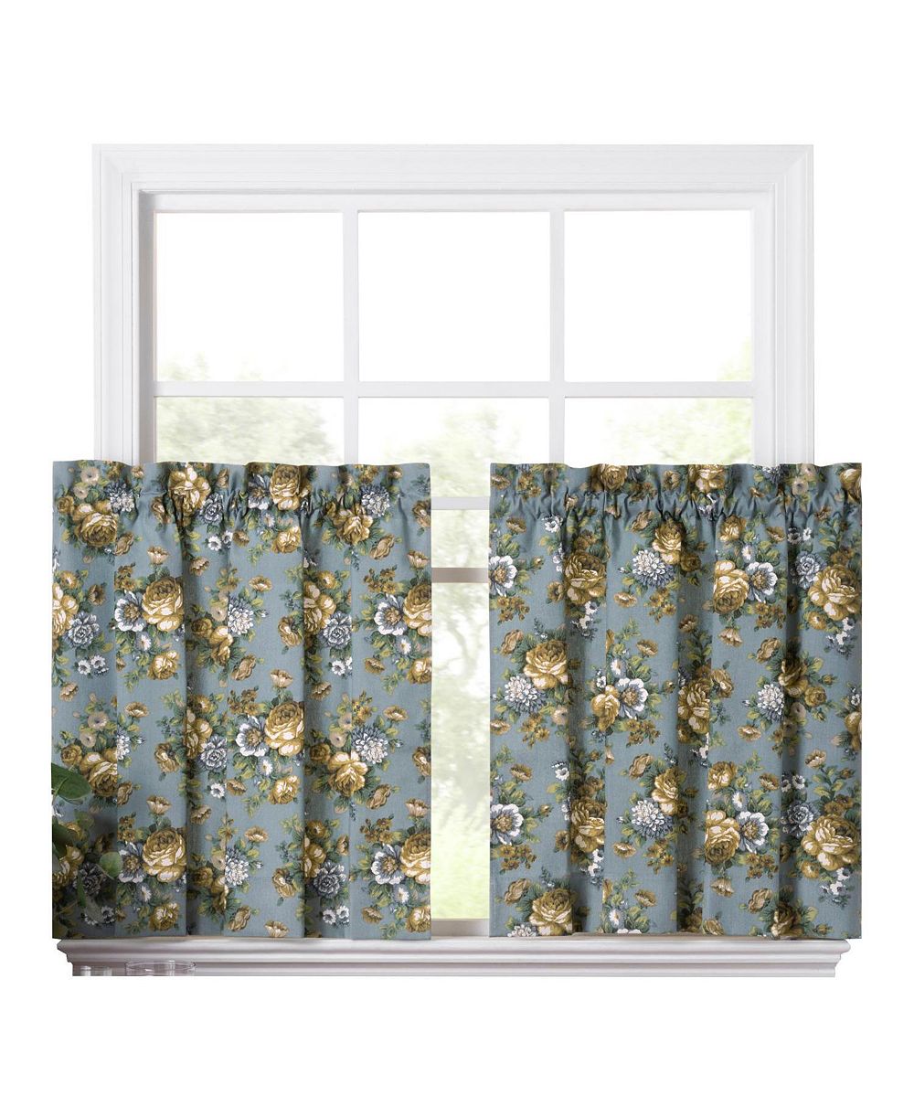 Ellis Curtain Bella Rose шторы с цветочным принтом, средний масштаб