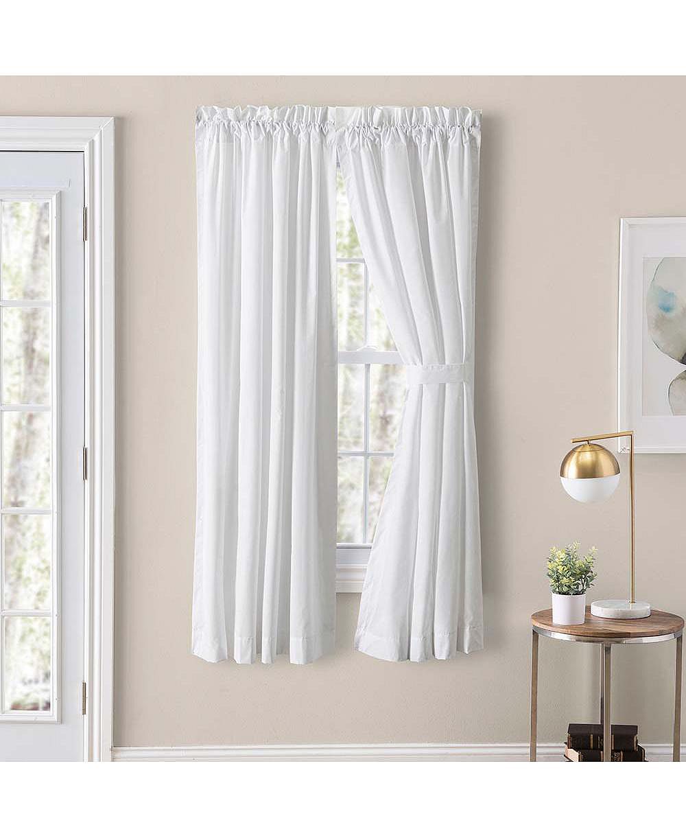 Шторы Ellis Curtain Intricate Brush Fringe Tailored Pair