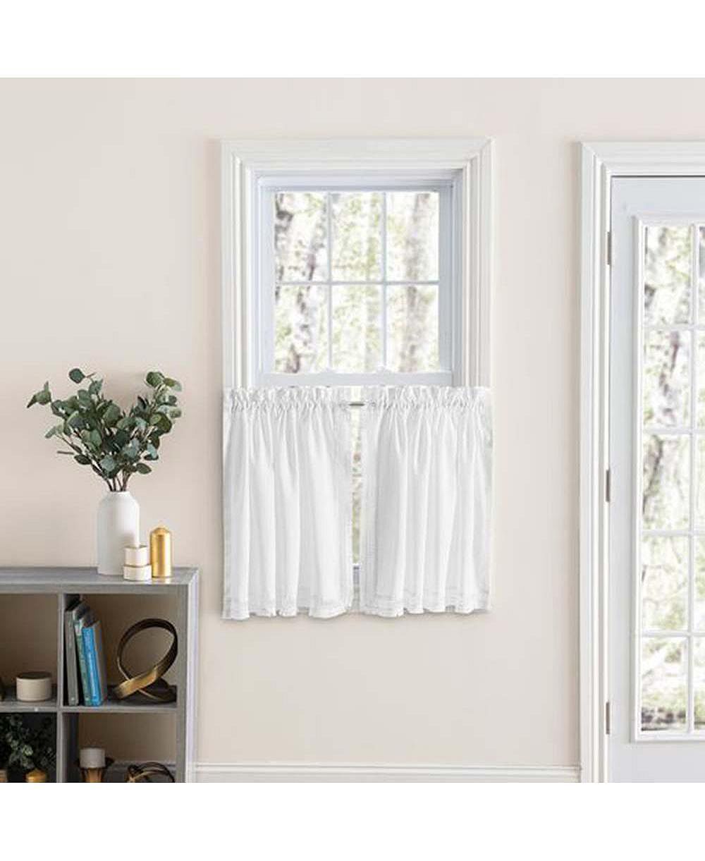 Шторы Ellis Curtain с декоративной бахромой, пара на штангу 1.5"