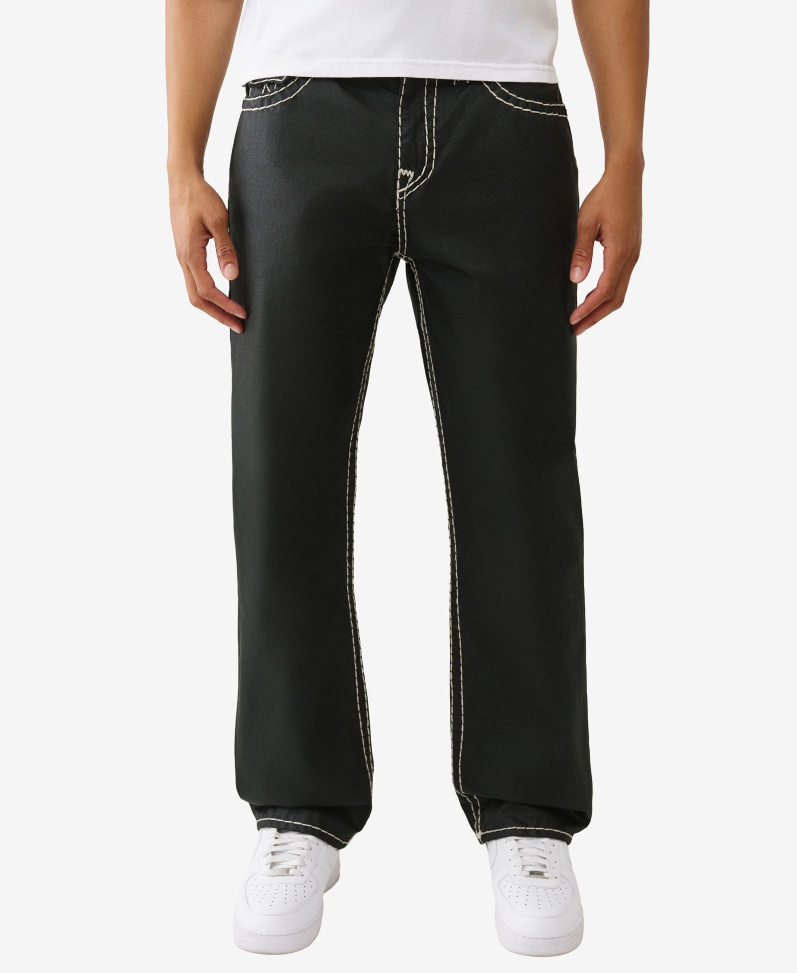 True Religion мужские джинсы Bobby Super-T Coated Baggy Flap с покрытием