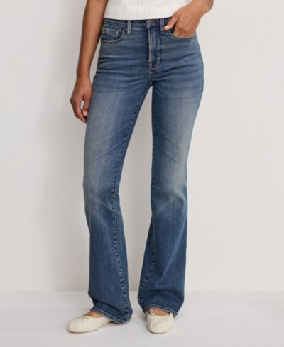 Good American Женские классические джинсы Slim Fit Bootcut