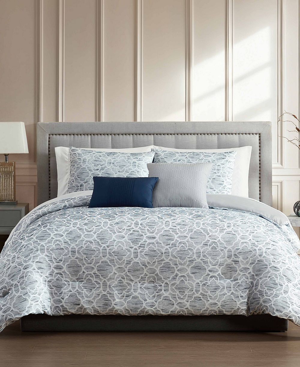 Macy's комплект из 9 предметов Benton Geometric, King