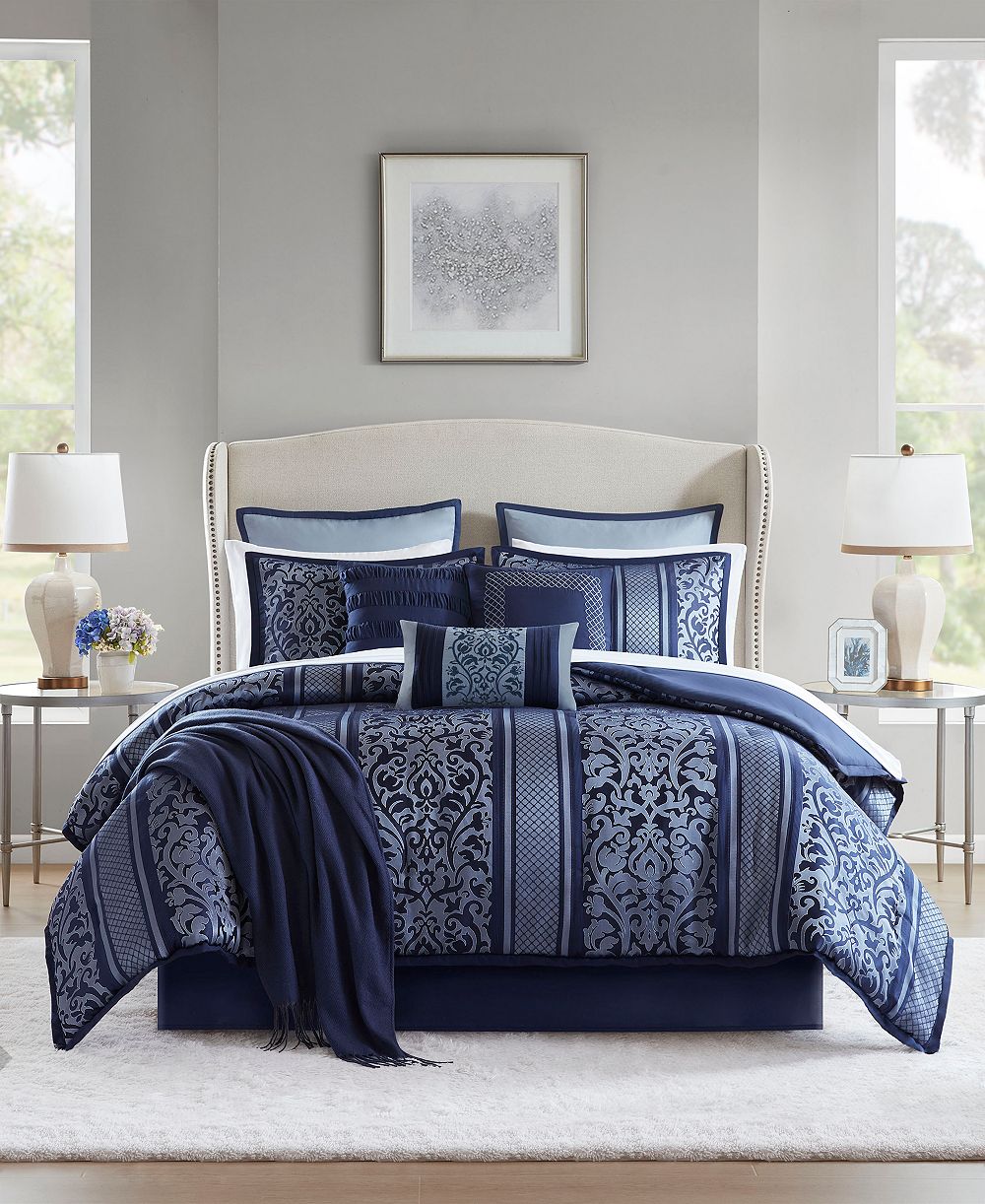 Addison Park Bella Floral 14-Pc. Comforter Set, Queen