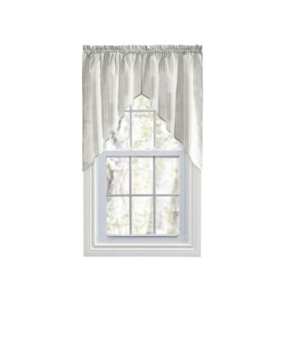 Штора Ellis Curtain Plaza Classic Ticking Stripe Printed, 56" x 36"
