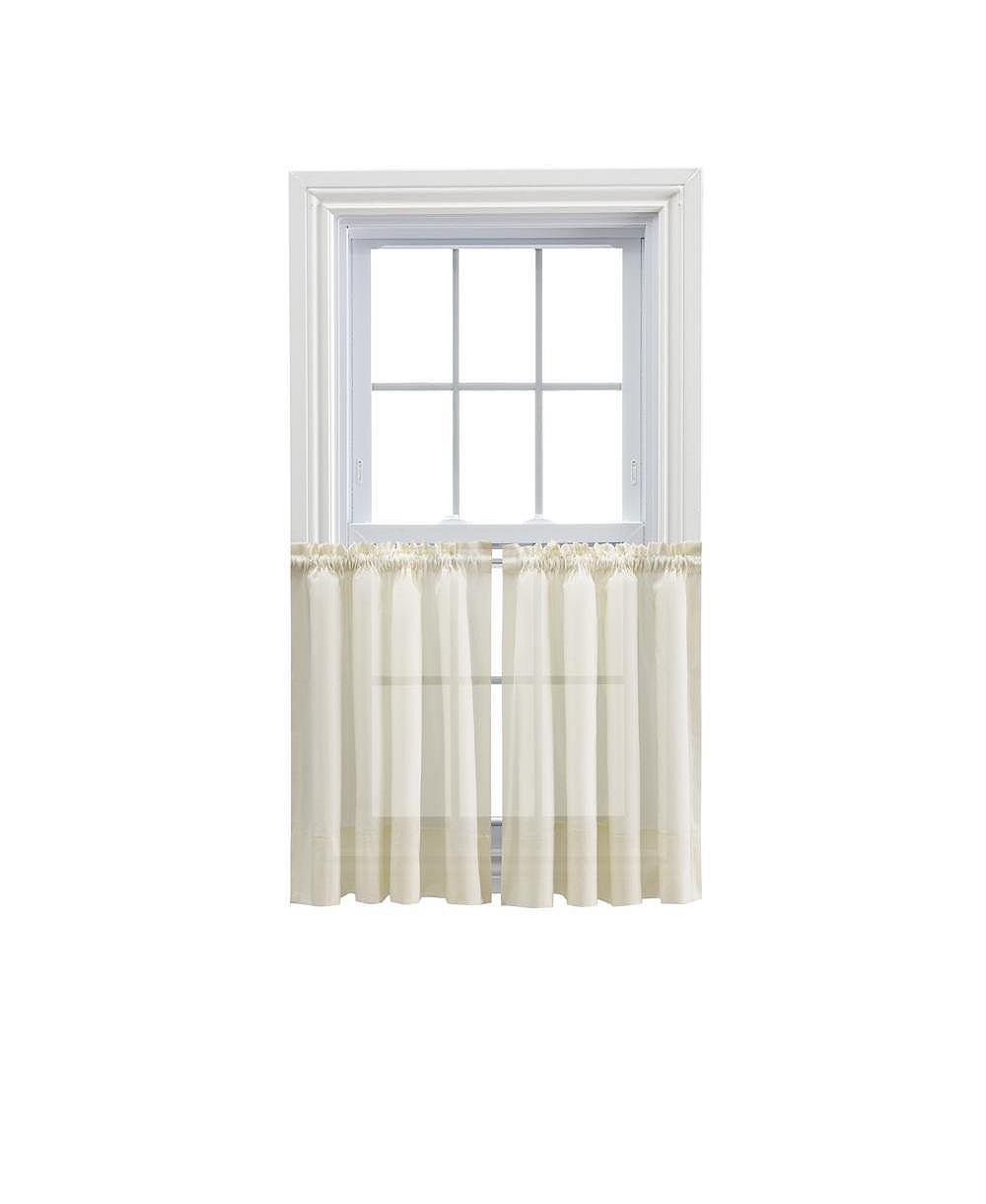 Ellis Curtain шторы с полоской, подкладка на крючках, пара для окон