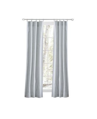 Комплект штор Ellis Curtain Plaza Classic Ticking Stripe 3" Rod Pocket Tailored Panel Pair
