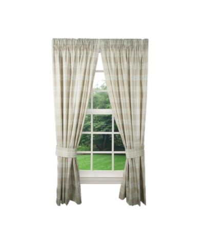 Шторы Ellis Curtain Bartlett Unlined 2-Piece 90x84 Natural