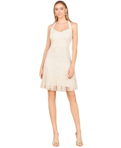 Женское миди-платье Lara Beaded Halter Neck Bridal