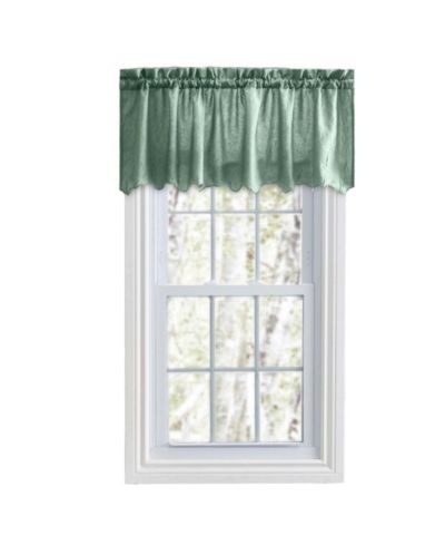 Занавеска Ellis Curtain Portland Crushed Taffeta Rod Pocket Valance - 48x15