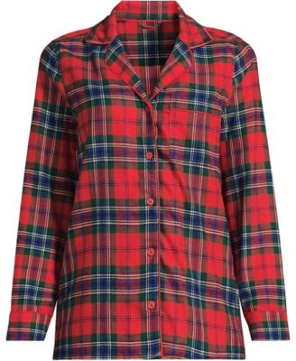 Compass red/pine plaid