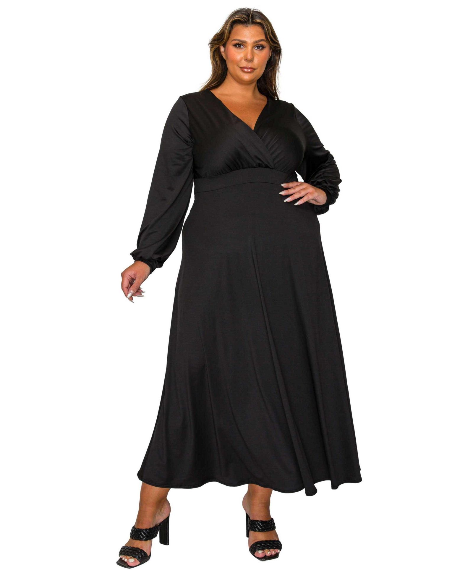 Платье L I V D Plus Size Sophia Surplice