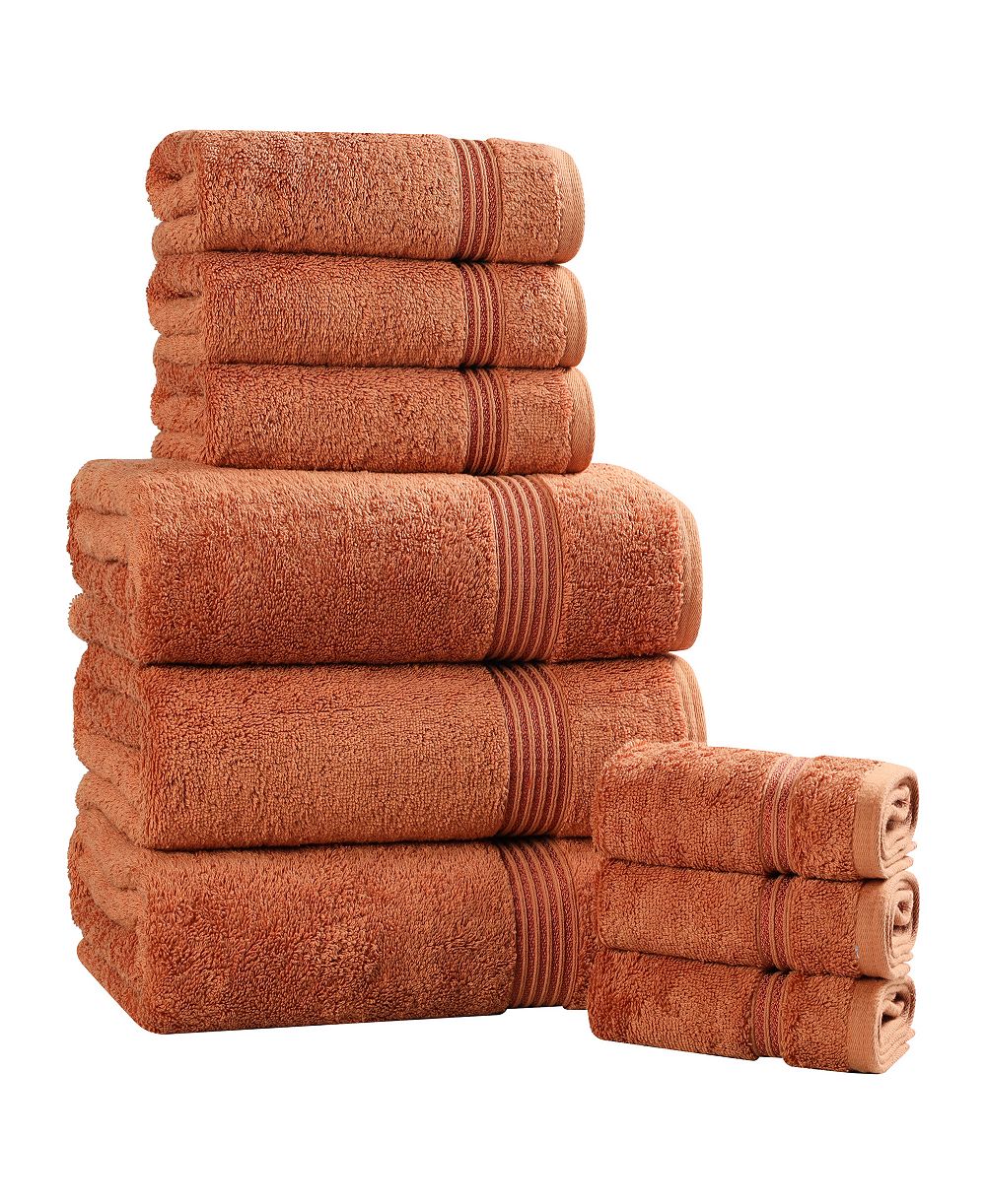 Superior Egyptian Cotton 9-Pc. Towel Set