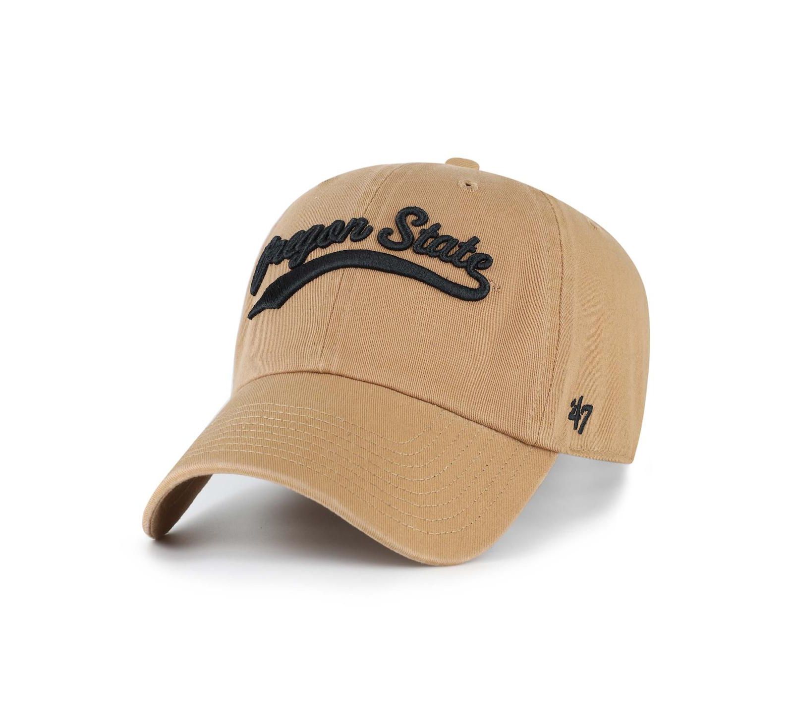'47 Brand Men's Tan Oregon State Beavers Vault Clean Up Adjustable Hat