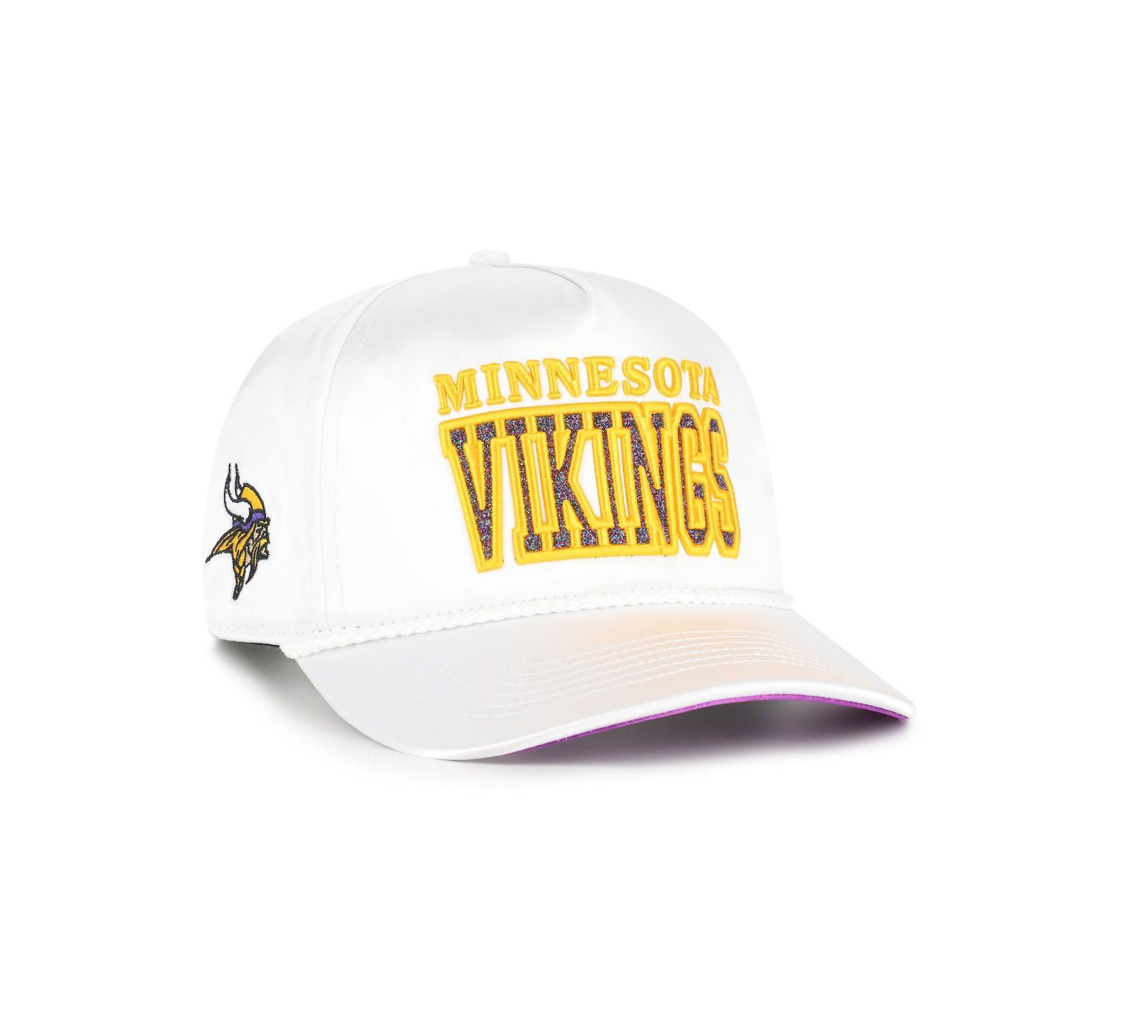 Женская кепка '47 Brand Minnesota Vikings Outspoken Hitch, белая