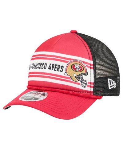 Мужская бейсболка New Era San Francisco 49ers 9FORTY регулируемая, красная