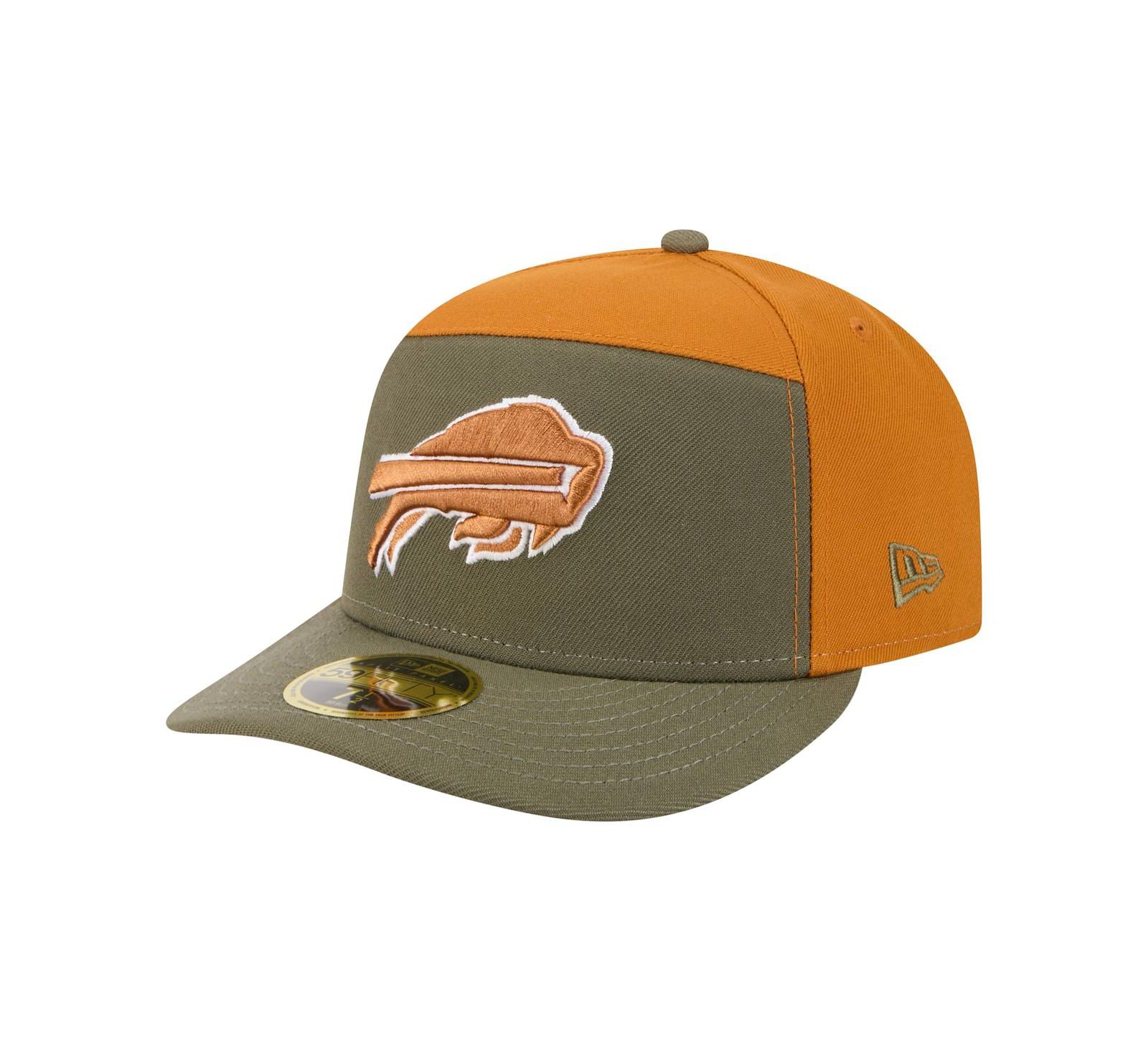 Мужская кепка New Era Buffalo Bills Two-Tone 59FIFTY Fitted Olive/Brown