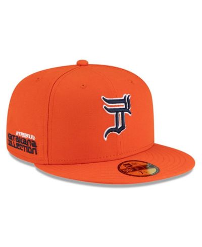 New Era x Hyperfly Men's Orange Detroit Tigers 59FIFTY Fitted Hat
