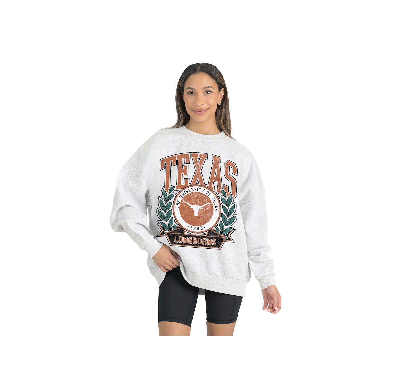 Gameday Couture Женская толстовка Texas Longhorns Fleece Oversized