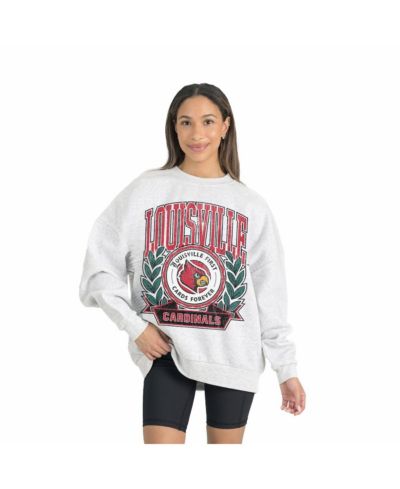 Женский свитшот Gameday Couture Gray Louisville Cardinals Premium Fleece