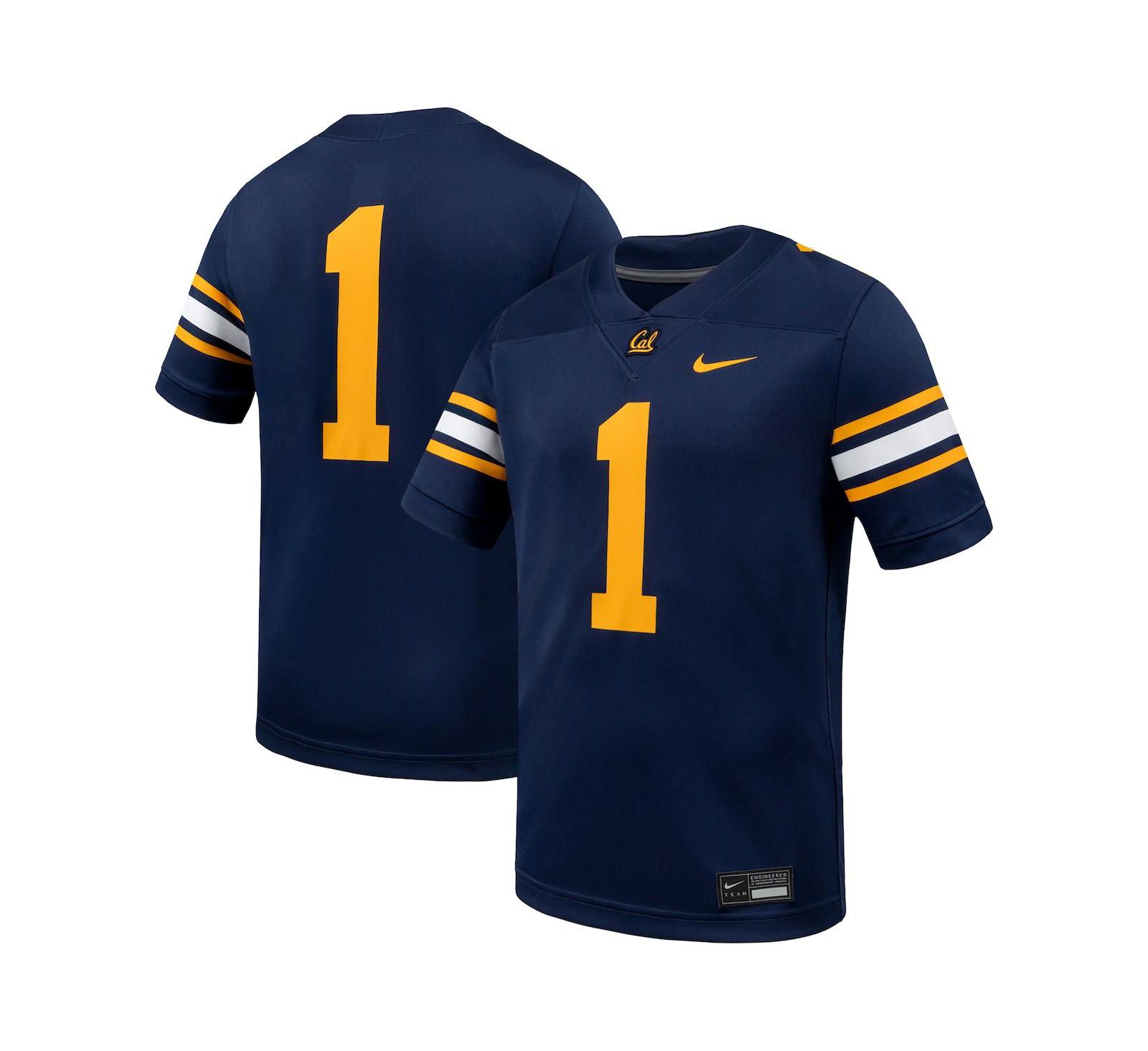 Мужская реплика джерси Nike Navy Cal Bears Untouchable