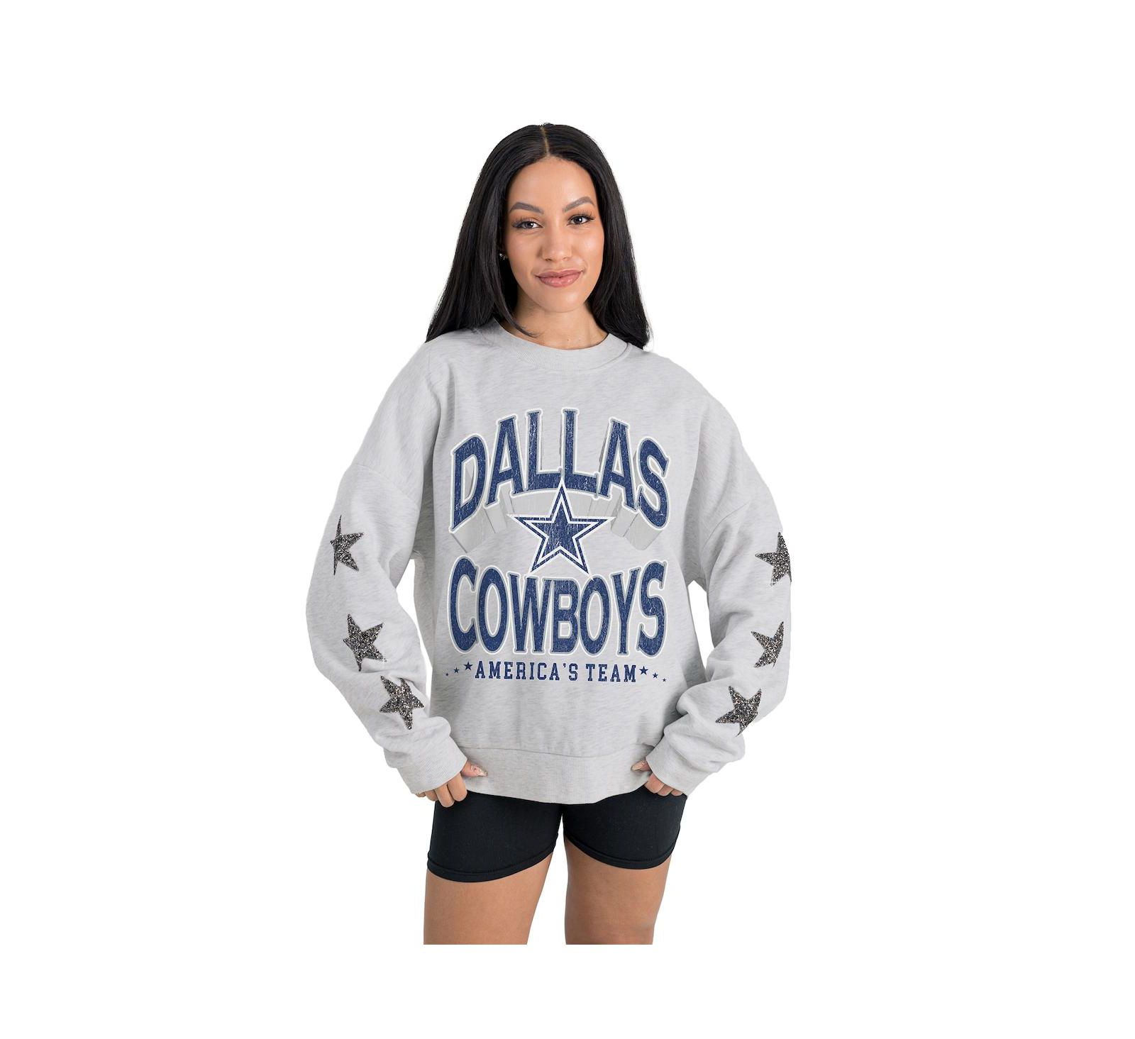 Женское свитшот-худи Gameday Couture Dallas Cowboys Resilience, цвет ash